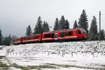 CJ: JURAIDYLLE 
verewigt am 19. Februar 2018 anlässlich des MINIBAHNBILDTREFFENS mit Peter Ackermann.
Foto: Walter Ruetsch