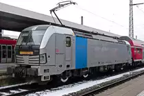 Railpool 193 804 für Regio Bayern als Schlußlok am RE nach Sonneberg im Nürnberg Hbf 04.03.2018