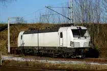 Am 01.03.2018 war die  193 247-4 von der SETG (ELL) in Borstel abgestellt.