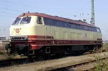 DB 218 105-5, offiziell 92 80 1 218 105-5 D-NESA,, in Neuss, 21.2.18.