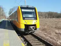 1 648 712 als  OPB20875 (Oberpfalzbahn) nach Marktredwitz  im Haltepunkt Franzensbad Aquaforum (Tschechien).  am 25. Februar 2018.