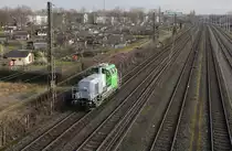 Bugdoll 650 081 wurde am 9. März 2018 in Duisburg-Rheinhausen fotografiert.