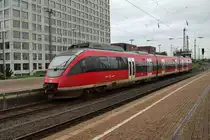 644 008-4 macht sich am 18.8.2017 als RB53 (RB14635)  Ardey-Bahn  nach Schwerte(Ruhr) im Dortmunder Hauptbahnhof auf den Weg.
