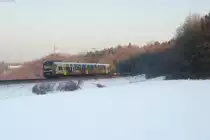 440 912 als ag 84187 von Neumarkt nach Plattling bei Edlhausen, 21.01.2017