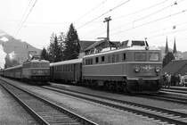 ÖGEG 1141.21 und NLB 1110.505 am 17.März 2018 in Admont.