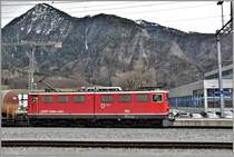 Ge 6/6 II 702  Curia  in Untervaz-Trimmis. (15.03.2018)