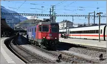 620 034-9  Aarburg-Oftringen  in Chur. (22.03.2018)