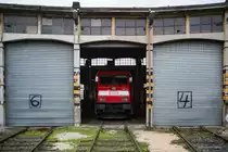 E483 104 DB CARGO ITALIA 21/03/2018 - ASTI OFFICINE TIBER.CO (Authorization for photos left by the workshop management TIBER.CO)