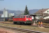 225 133-8 im Bahnhof Himmelreich 20.3.18