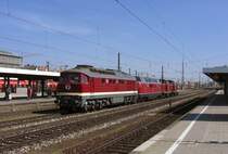 232 088, 221 117, 212 047 und 212 370 (EfW) in M�nchen Ost (19.04.2007)