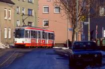 Bogestra 313, Bochum Linden, 21.02.1991.
