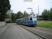Be 4/4 ''Karpfen'' 1430+785 anl�sslich der Er�ffnung des Tram Museums Burgwies in der Rehalp.