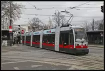 Triebwagen 780, Linie 1, Dr. Karl Renner Ring am 14.03.2018.