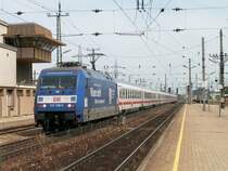 101 136  Klaus Tschira Preis  am EC 22 bei der Durchfahrt in Wien H�tteldorf, 27.5.2007