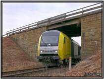 Dispolok ER 20-009 fotografiert am 23.02.2007 zwischen Zeltweg und Fohnsdorf (�sterreich)
