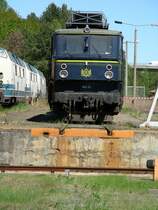 WAB 55 im Bahnwerk Neustrelitz am 04.05.07 beim TdoT