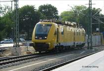 711 117 durcheilt am Abend des 24.05.2007 Dresden Hbf., wahrscheinlich mit dem Ziel Baustelle Bahnhof Bad Schandau
