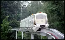 Im Sommer 1993 fand in Stuttgart die IGA statt. Aus diesem Anlass wurde eigens eine Einschienenbahn errichtet. Am 23.6.1993 war ich damit unterwegs.