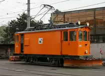 BVB: Schneepflüge
Xe 2/2 2022 vor der HW Klybeck anlässlich des Fototermins vom 9. April 2018.
Dieses Fahrzeug bleibt im Einsatz bei den BVB.
Foto: Walter Ruetsch