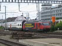 Re 460 080-5 ''Alpenqueren'' mit IR 2579 in Z�rich HB
