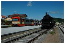 629.01 nach der Ankunft am 18.5.2007 in K�flach mit dem GKB-Plandampfzug R 8441 aus Graz.