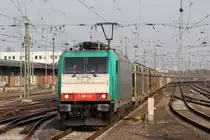 ITL 186 127 durchfährt Bremen Hbf. 10.4.2018