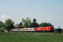 1116 245 und 1x16 xxx mit OEC 565 bei �bersee (27.04.2007)