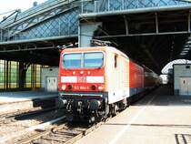 143 884 mit S1 Richtung Sch�na am 27.04.2007 in Dresden Neustadt