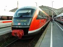 642 515 am 27.04.2007 am Bahnsteig 10a in Leipzig Hbf
