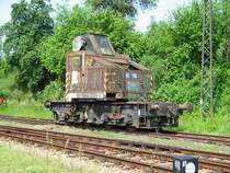 Ein EDK 80.3 steht ohne Ausleger auf dem Gel�nde des BW Weimar, 26.05.07