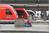 Alle hat seinen Platz in Münchenn Hbf. (13.04.2018)