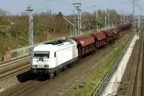Am 12.04.2018 kam die 223 143-9 von der SG - LHG Service Gesellschaft mbH, aus Richtung Stendal und fuhr in Richtung Salzwedel . 