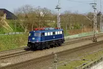 Am 12.04.2018 kam die 110 428-0 von der TRI aus Richtung Wittenberge nach Stendal  und fuhr weiter in Richtung Braunschweig . 