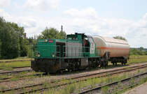 SNCF FRET 461005 konnte am 15. Juli 2009 im Bahnhof Lauterbourg fotografiert werden.