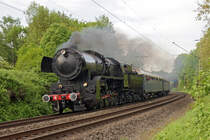 Dampflok CFL 5519 am 30.04.2018 in Trier.