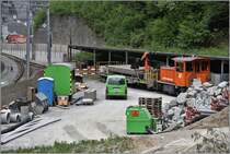 Tm 2/2 87 in Reichenau-Tamins. (07.05.2018)