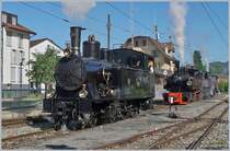 50 Jahre Blonay - Chamby; Mega Steam Festival: Am Freitag, den 11. Mai fand für vorab angemeldete Teilnehmer eine Foto- und Filmfahrt statt. Dies war für mich kein Thema, da ich arbeiten musste.
Hingegen nutzte ich die Gelegeheit, meine Mega Steam Festival Lieblingslok, die SBB G 3/4 208 (1913) der BDB Dampfbahn Ballenberg nochmals eingehender zu betrachten und fotografieren.
11. Mai 2018