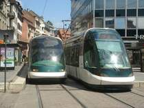 Die Stra�enbahn in Strasbourg am 30.05.07