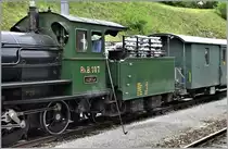 G 4/5 107  Albula  in Filisur. (18.05.2018)
