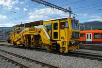 RBS: Verschiedene Impressionen vom Baudienst des Regionalverkehrs Bern Solothurn verewigt am 30. April 2018 in Solothurn.
Foto: Walter Ruetsch