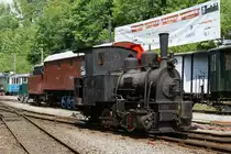 50 Jahre «Museumsbahn Blonay-Chamby»
1968 bis 2018
MEGA STEAM FESTIVAL VOM 19. MAI 2018
Verschiedene Impressionen von Chaulin-Museum.
Die Gastlok G 2/2 « Ticino », 1889
Foto: Walter Ruetsch
