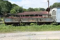 ข.ต.1450 (ข.ต. =L.S./Low Sided Wagon) am 19.Mai 2018 in der Den Chai Station.