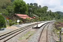 Pang Ton Phueng Station, Blickrichtung Chiang Mai, am 19.Mai 2018.