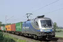 MWB 182 912-6 am 29.05.2018  10:11 nördlich von Salzderhelden am BÜ 75,1 in Richtung Hannover