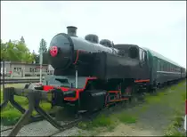 CS 400 (BR317)in der Lokomotivenfabrik ČKD Praha(Baujahre 1957) am 26.5.2018 in in Eisenbahnmuseum Lužná u Rakovnika