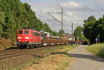 151 036 in Leverkusen-Alkenrath am 02.06.2018