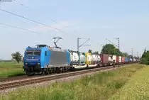 185 510-5 mit einem DGS bei Riegel 3.6.18