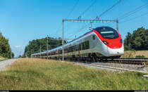 Giruno RABe 501 am 19. Juni 2018 bei Sulgen.