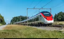 Giruno RABe 501 am 19. Juni 2018 bei Sulgen.