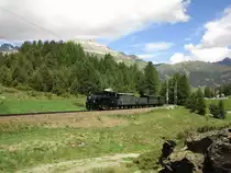 10 Jahre UNESCO Welterbe 
RhB Bahnfestival am 9. und 10. Juni 2018 in Samedan und Pontresina: 
Die G 3/4 Nr. 11  Heidi  war am Samstag, 9. Juni mit einem Dampfshuttlezug von Samedan nach Pontresina zwischen Punt Muragl und Pontresina unterwegs.